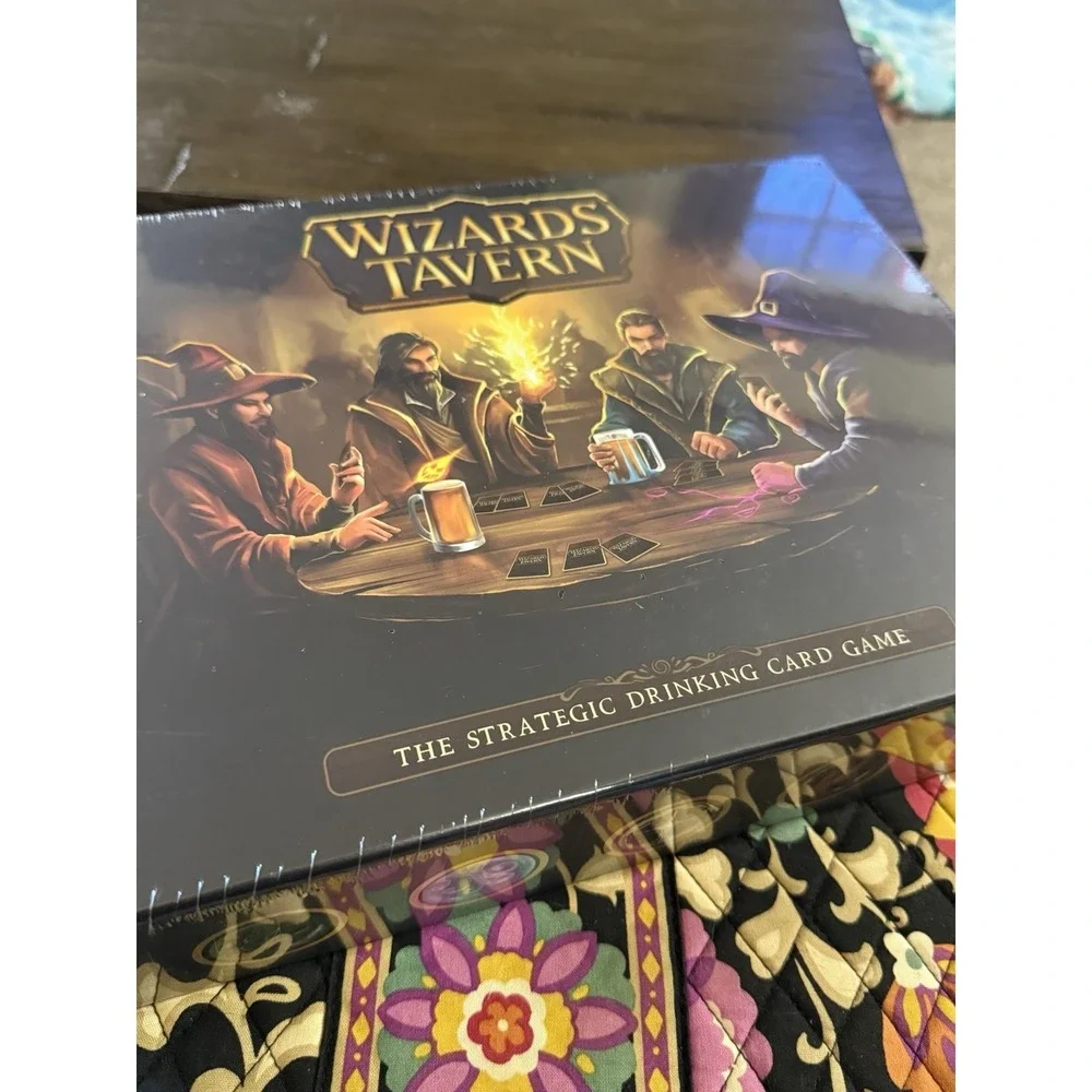 Wizards Tavern Strategic Drinking Card Game-NEW & SEALED-Fast Shipping